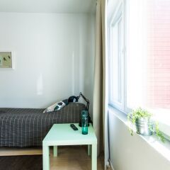 Апартаменты Forenom Apartments Espoo Lintuvaara комната для гостей фото 2