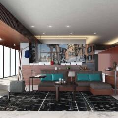 Отель Courtyard Mexico City Vallejo Мехико гостиничный бар