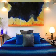 Отель Saffron & Blue - an elite haven Шри-Ланка, Косгода - отзывы, цены и фото номеров - забронировать отель Saffron & Blue - an elite haven онлайн комната для гостей фото 5