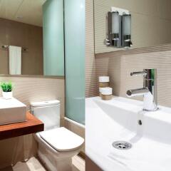 Отель Catedral Bas Apartments Barcelona Испания, Барселона - 1 отзыв об отеле, цены и фото номеров - забронировать отель Catedral Bas Apartments Barcelona онлайн ванная