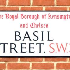 Апартаменты Basil Street Apartments Лондон парковка