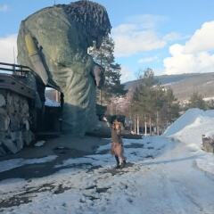 Отель Hunderfossen Hotell & Resort спортивное сооружение