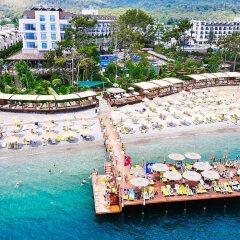 Отель Alkoclar Exclusive Kemer пляж фото 2