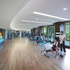 Отель Shangri-la Bangkok фитнесс-зал фото 4