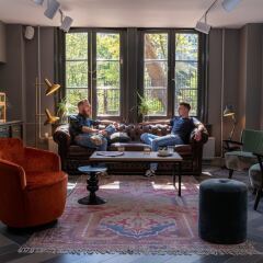 Отель Stayokay Amsterdam Vondelpark - Hostel Нидерланды, Амстердам - отзывы, цены и фото номеров - забронировать отель Stayokay Amsterdam Vondelpark - Hostel онлайн интерьер отеля фото 2