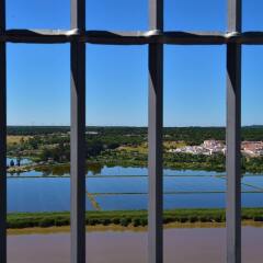 Отель Pousada Castelo De Alcacer Do Sal Алкасер-ду-Сал приотельная территория