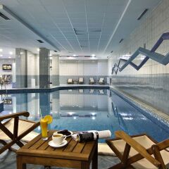 Отель Flora hotel apartments Болгария, Боровец - отзывы, цены и фото номеров - забронировать отель Flora hotel apartments онлайн бассейн фото 2