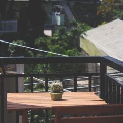 Tree House Hostel Далат балкон