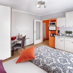 Отель Concept Living Munich Serviced Apartments Германия, Мюнхен - 1 отзыв об отеле, цены и фото номеров - забронировать отель Concept Living Munich Serviced Apartments онлайн в номере фото 2