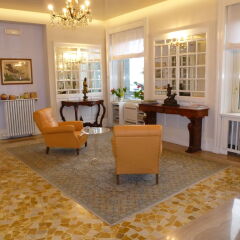 Hotel Beau Rivage Бавено интерьер отеля