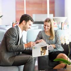 Отель Novotel München Messe Германия, Мюнхен - 4 отзыва об отеле, цены и фото номеров - забронировать отель Novotel München Messe онлайн гостиничный бар
