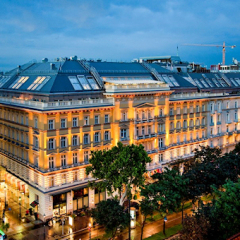 Grand Hotel Wien вид на фасад фото 2