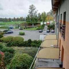 Hotel Břízky Яблонец-над-Нисой балкон
