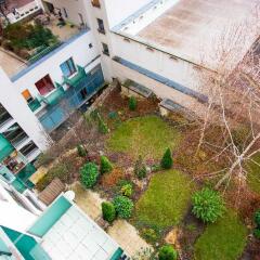 Отель Corvin Promenade Aparthotel балкон