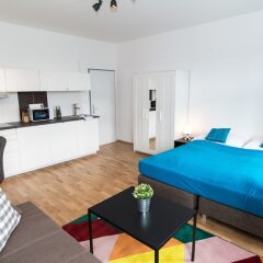 Отель CheckVienna - Apartment Familienplatz Австрия, Вена - отзывы, цены и фото номеров - забронировать отель CheckVienna - Apartment Familienplatz онлайн комната для гостей фото 2