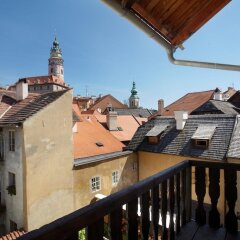 Отель Residence Muzeum Vltavinu Чехия, Чешский Крумлов - отзывы, цены и фото номеров - забронировать отель Residence Muzeum Vltavinu онлайн балкон