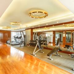 Leeden Hotel Guangzhou Гуанчжоу фитнесс-зал фото 4