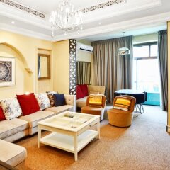 Апартаменты Downtown Al Bahar Apartments Дубай комната для гостей фото 3