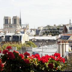 Отель Hôtel Left Bank Saint Germain балкон
