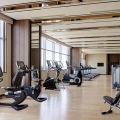 Отель Langham Place Xiamen Китай, Сямынь - отзывы, цены и фото номеров - забронировать отель Langham Place Xiamen онлайн фитнесс-зал фото 2
