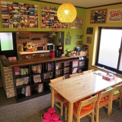 Отель Guesthouse Murabito Яманакако гостиничный бар