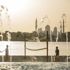 Отель Fairmont Bab Al Bahr спортивное сооружение