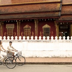 Отель Cafe de Laos Inn спортивное сооружение