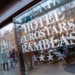 Отель Eurostars Ramblas парковка