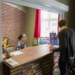 Brix Hostel гостиничный бар