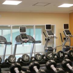 Отель Hampton Inn by Hilton Toronto Airport Corporate Centre Канада, Торонто - отзывы, цены и фото номеров - забронировать отель Hampton Inn by Hilton Toronto Airport Corporate Centre онлайн фитнесс-зал