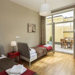 Отель New Town - Apple Apartments Чехия, Прага - 1 отзыв об отеле, цены и фото номеров - забронировать отель New Town - Apple Apartments онлайн комната для гостей фото 10