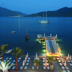 Cettia Beach Resort Турция, Мармарис - отзывы, цены и фото номеров - забронировать отель Cettia Beach Resort онлайн приотельная территория