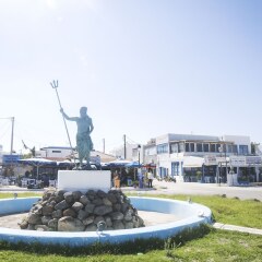 Отель Yiannis Apartments Греция, Калимнос - отзывы, цены и фото номеров - забронировать отель Yiannis Apartments онлайн приотельная территория фото 2