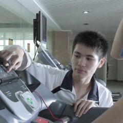 KB Hotel Qingyuan фитнесс-зал