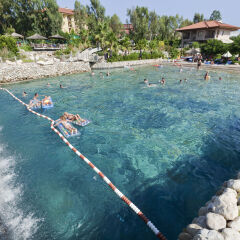 Club Grand Aqua Турция, Сиде - отзывы, цены и фото номеров - забронировать отель Club Grand Aqua - All Inclusive онлайн пляж фото 2