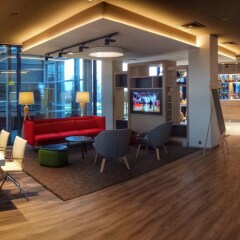 Отель Holiday Inn Prague Airport Чехия, Прага - 3 отзыва об отеле, цены и фото номеров - забронировать отель Holiday Inn Prague Airport онлайн интерьер отеля фото 3