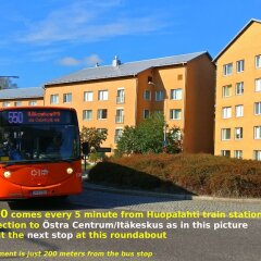 Апартаменты Wonderful Helsinki Apartment городской автобус