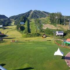 Отель Welli Hilli Park Южная Корея, Пхёнчан - отзывы, цены и фото номеров - забронировать отель Welli Hilli Park онлайн балкон