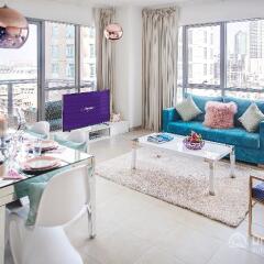 Апартаменты Dream Inn Dubai Apartments-burj Residences Дубай комната для гостей фото 2