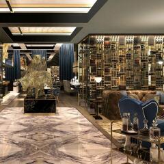 Отель Waldorf Astoria Dubai International Financial Centre ОАЭ, Дубай - отзывы, цены и фото номеров - забронировать отель Waldorf Astoria Dubai International Financial Centre онлайн гостиничный бар