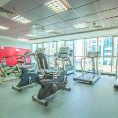 Отель HiGuests Vacation Homes - Sulafa Tower фитнесс-зал фото 2