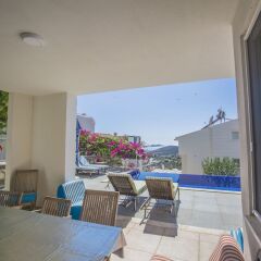 Villa Berengul by Akdenizvillam Турция, Калкан - отзывы, цены и фото номеров - забронировать отель Villa Berengul by Akdenizvillam онлайн балкон