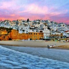 Апартаменты Albufeira Apartments пляж