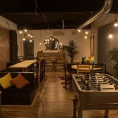 Отель Hostel Olé Испания, Аликанте - отзывы, цены и фото номеров - забронировать отель Hostel Olé онлайн гостиничный бар