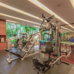 Отель Hilton Guangzhou Science City Гуанчжоу фитнесс-зал фото 2