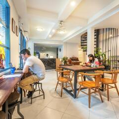 Visut House - Hostel Бангкок питание