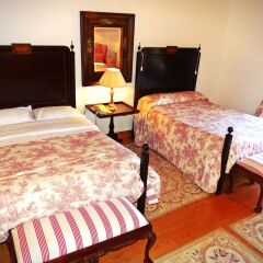 Hotel Rural Casa Viscondes Varzea Ламего комната для гостей
