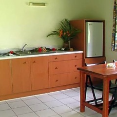 Отель Les Tipaniers Iti Bungalows питание