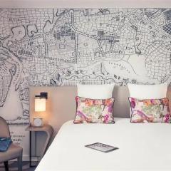 Отель Mercure Paris Tour Eiffel Grenelle 4* Стандартный номер разные типы кроватей фото 3