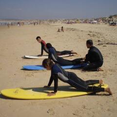 Отель Surfing Baleal - Surf Camp And Surf School спортивное сооружение